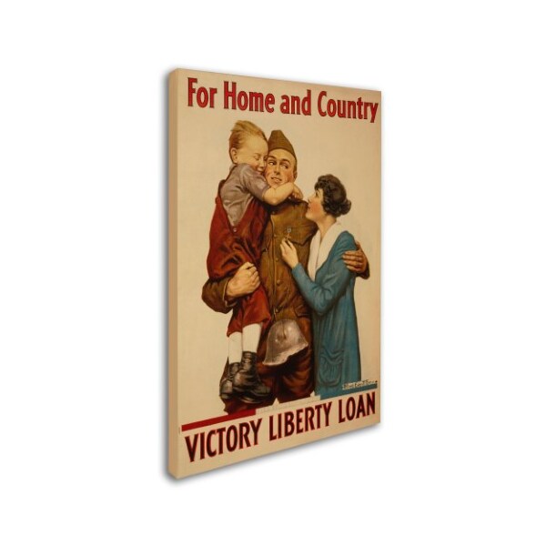 Vintage Apple Collection 'Victory' Canvas Art,16x24